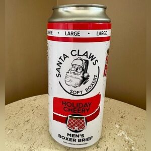 Santa Claws holiday cheer Men’s Boxer Briefs